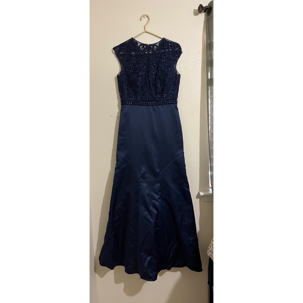 Elegant Blue mermaid dress